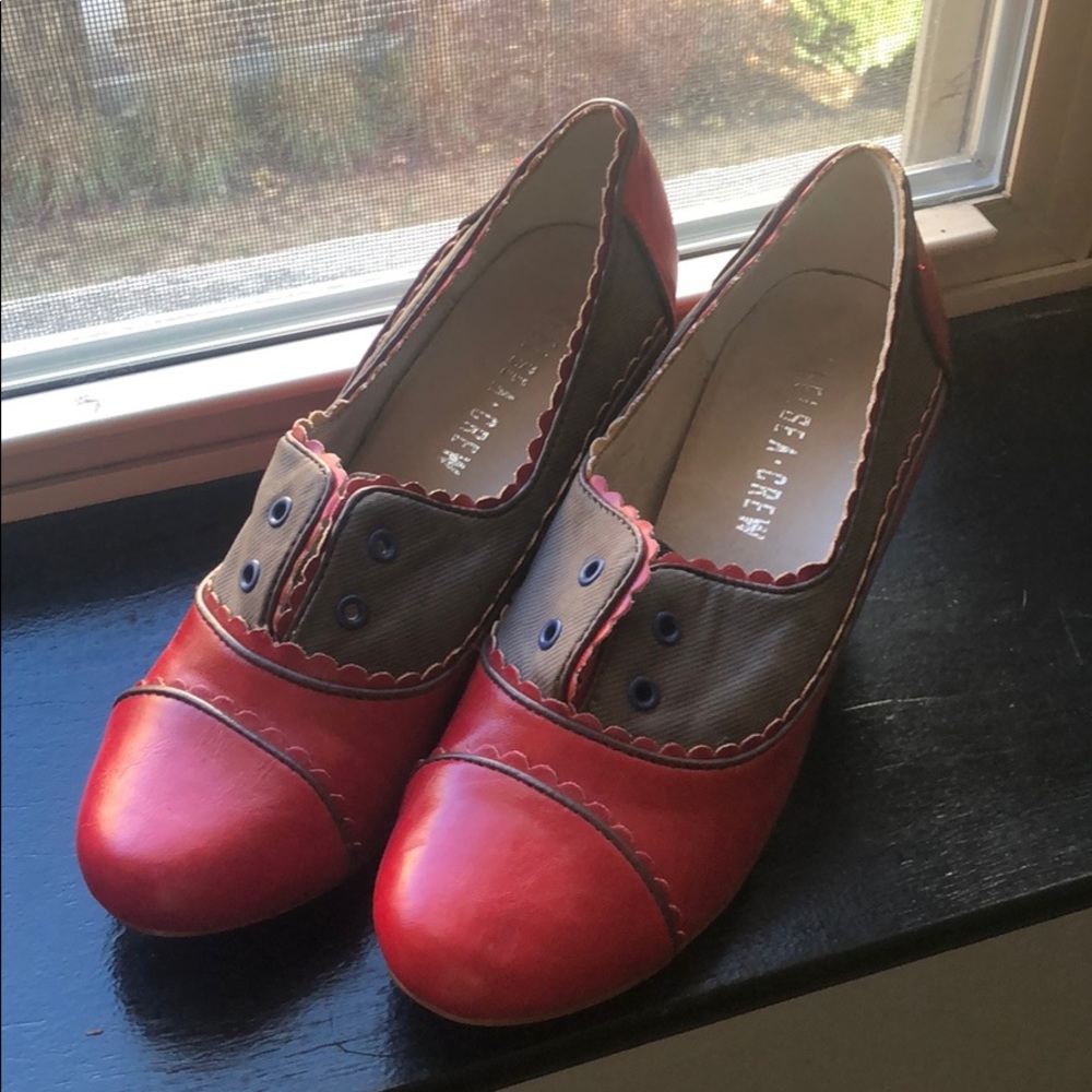 Chelsea Crew Vintage Style Heel Size 5